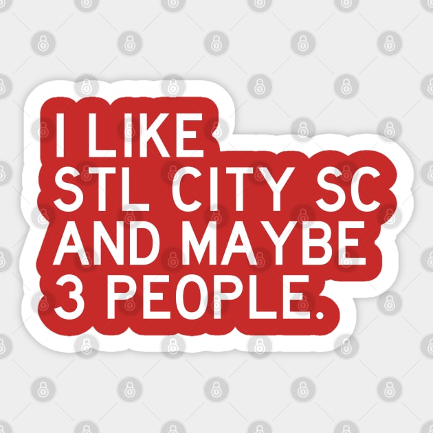 I like CITY SC Sticker by Litehouse Tees